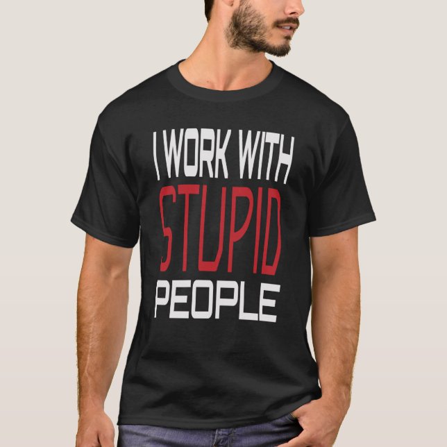 Ich arbeite mit gestohlenen Menschen, die inspirie T-Shirt (Vorderseite)