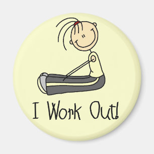 Ich arbeite T-Shirts und Geschenke aus Magnet