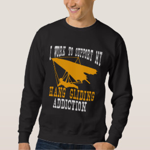 Ich arbeite, um meine Drachenfliegersucht zu unter Sweatshirt