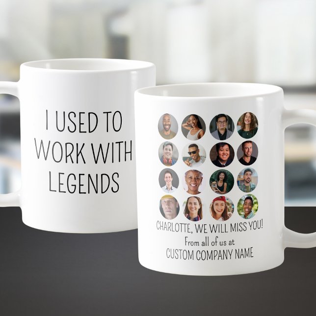 Ich arbeitete früher mit Legends 16 Coworker Foto Kaffeetasse (I Used To Work With Legends 16 Coworker Photo Coffee Mug
)