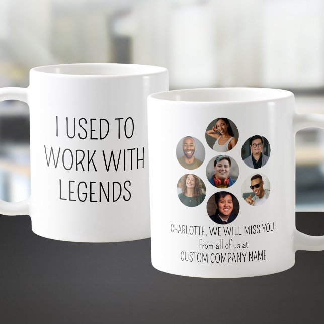Ich arbeitete früher mit Legends 7 Coworker Foto Kaffeetasse (I Used To Work With Legends 7 Coworker Photo Coffee Mug
)