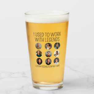 Ich arbeitete früher mit Legends 9 Coworker Foto Glas