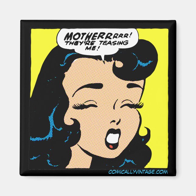 Ich ärgerte mich! magnet (Vorne)