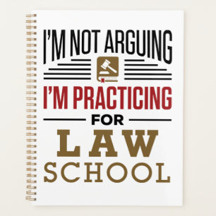 Ich argumentiere nicht, dass ich für Jurastudium Ü Planer