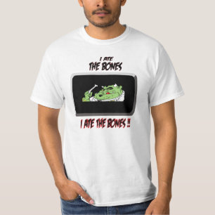 Ich aß das Knochen-T-Shirt T-Shirt