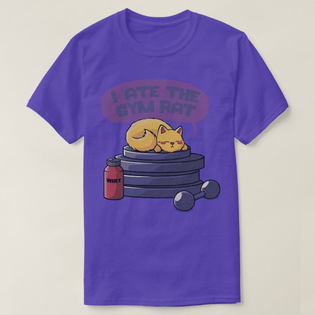 Ich aß die Sportsaatcreme von Tobe Fonseca T-Shirt (Design vorne)