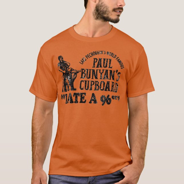 Ich aß einen 96er - Paul Bunyans Tafel T-Shirt (Vorderseite)