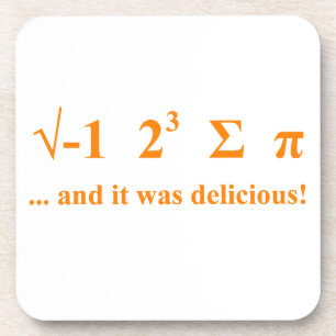 Ich aß PU Untersetzer