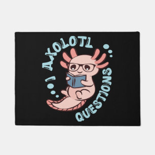 Ich Axolotl Fragen Fußmatte
