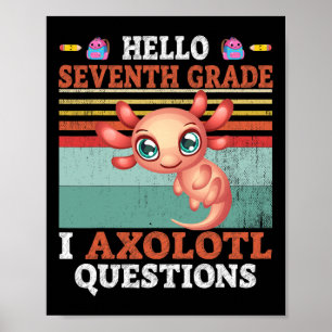 Ich Axolotl Fragen Hallo Siebte Klasse Zurück zur Poster