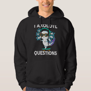 Ich Axolotl Fragen Kinder Niedlich Axolotl auf Ska Hoodie