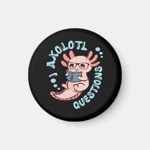 Ich Axolotl Fragen Magnet