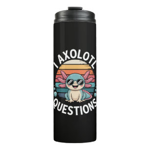 Ich Axolotl Fragen Thermosbecher