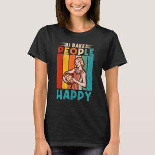 Ich backe die Leute als Bäcker T-Shirt