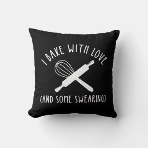 Ich backe mit Liebe (und etwas Schwitzen) Kissen