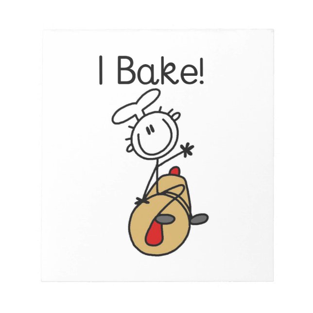 Ich backe notizblock (Vorderseite)