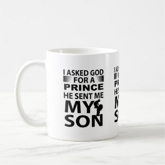 Ich bat Gott um einen Prinzen, Er schickte mir mei Kaffeetasse
