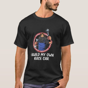 Ich baue mein eigenes Motorrad-Rennrad-Racing-Main T-Shirt