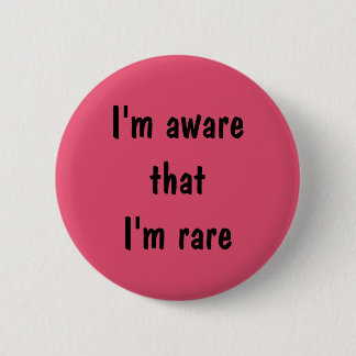 Ich beachte, dass ich seltenes Button bin