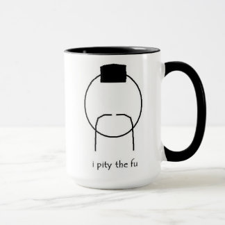 Ich bedauere die fu-Tasse Tasse