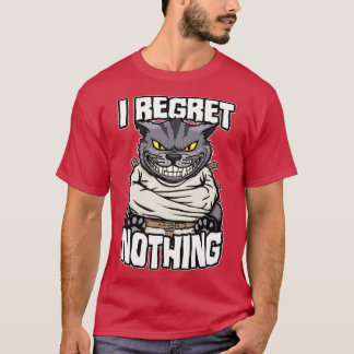Ich bedaure Nothing Crazy Cat Lady Funny Mad Cats T-Shirt