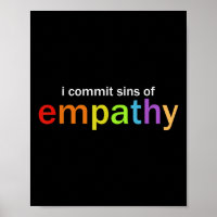 Ich begehe Sünden der Empathie