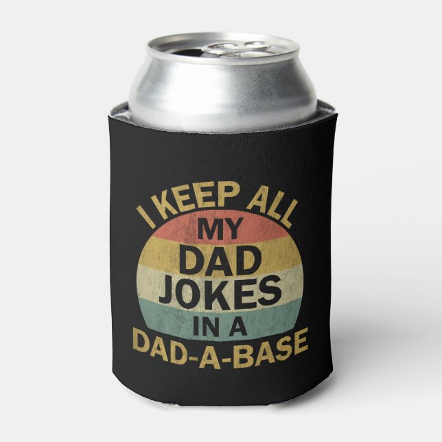 Ich Behielt alle meine Vater-Witze in einem Vater- Dosenkühler (Kanne Vorderseite)