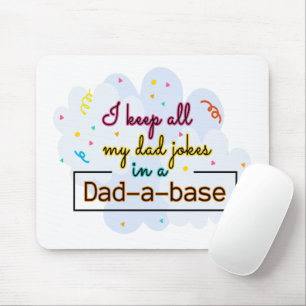 Ich Behielt alle meine Vater-Witze in einem Vater- Mousepad