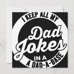 Ich Behielt alle meine Vater-Witze in einem Vater Save The Date