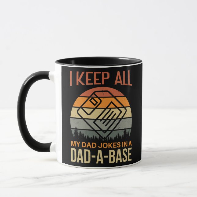 Ich Behielt alle meine Vater-Witze in einem Vater, Tasse (Links)