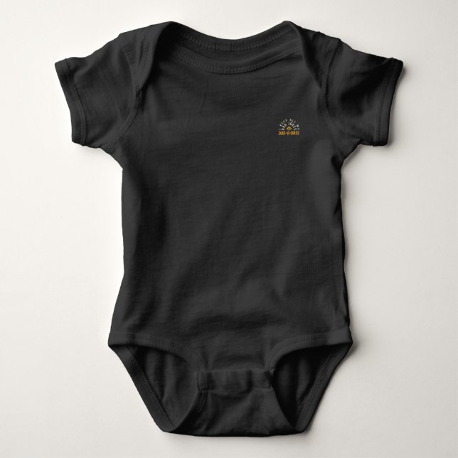 ICH BEHIELT ALLE MEINEN VATER IN MEINEM VATER-DA-B BABY STRAMPLER (Vorderseite)