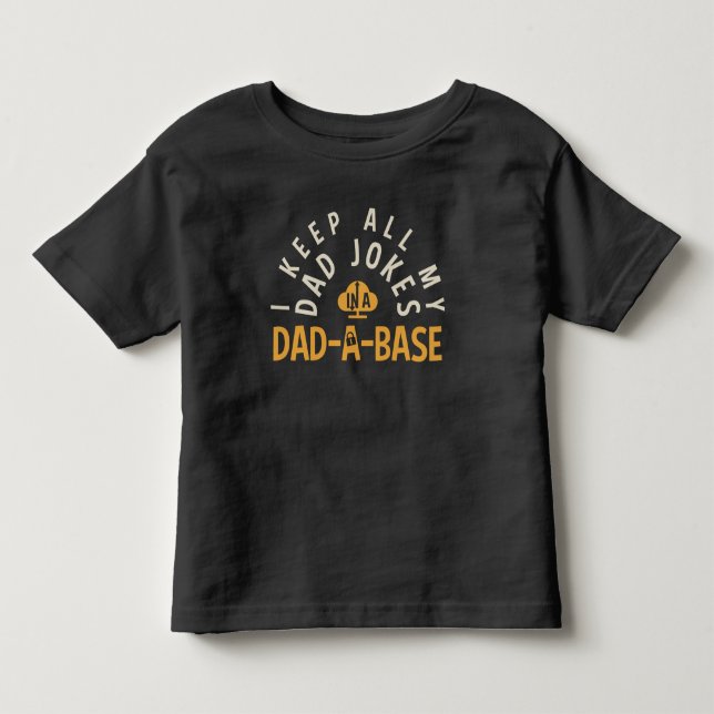 ICH BEHIELT ALLE MEINEN VATER IN MEINEM VATER-DA-B KLEINKIND T-SHIRT (Vorderseite)