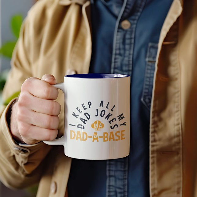 ICH BEHIELT ALLE MEINEN VATER IN MEINEM VATER-DA-B ZWEIFARBIGE TASSE (Von Creator hochgeladen)