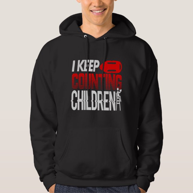 Ich Behielt Kinderzählung Kinderlager oder Kinderb Hoodie (Vorderseite)