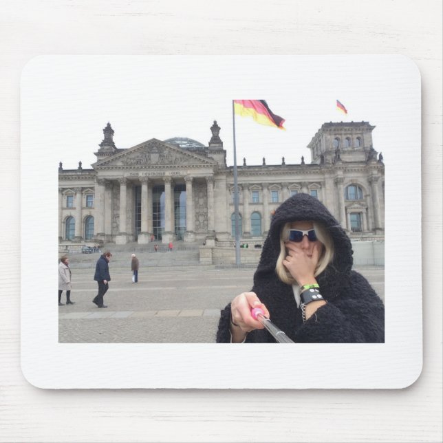 Ich beim Reichstag!!! Mousepad (Vorne)