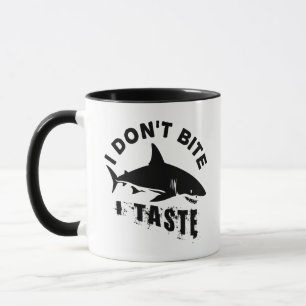Ich beiße nicht, dass ich Geschmack - Hai-Fanangeb Tasse