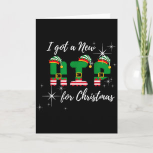 Ich bekam ein neues Hüftgelenk zu Weihnachten Lust Karte