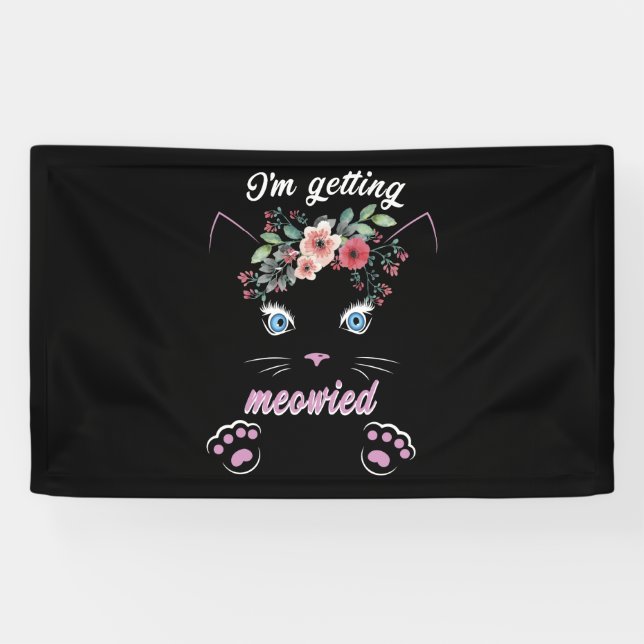 Ich bekomme die Niedliche Katze Lover Banner (Horizontal)