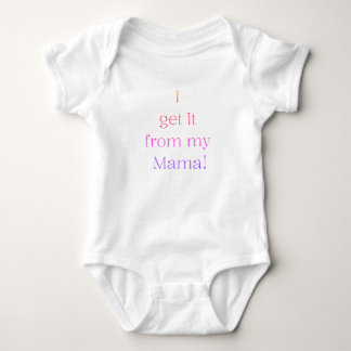 Ich bekomme es von meiner Mama! Baby-Body Baby Strampler