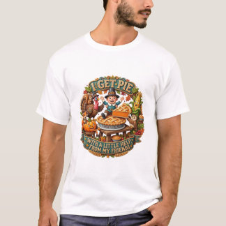 ICH BEKOMME KUCHEN MIT EIN WENIG HILFE VON MEINEN T-Shirt