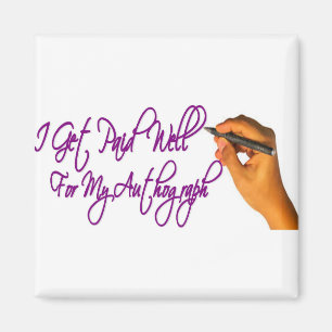 Ich bekomme mein Auto bezahlt Magnet