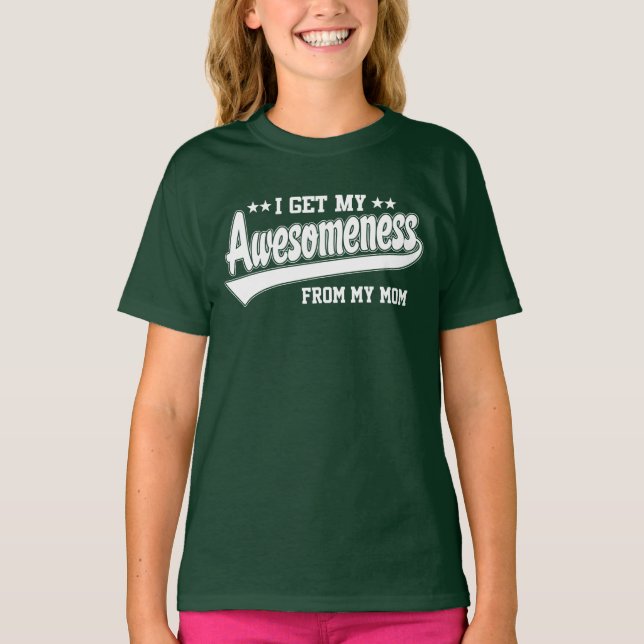 Ich bekomme mein Gefühl von meiner Mama T-Shirt (Vorderseite)