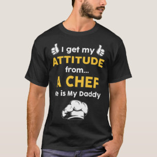 Ich bekomme meine Einstellung von einer Koch-Grill T-Shirt