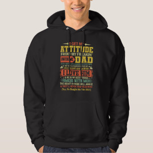Ich bekomme meine Einstellung von meinem verdammt  Hoodie
