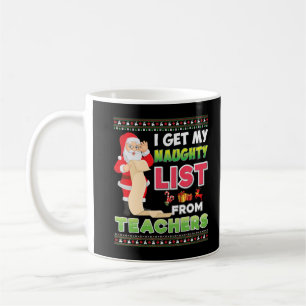 Ich bekomme meine unheilvolle Liste von Lehrern We Kaffeetasse