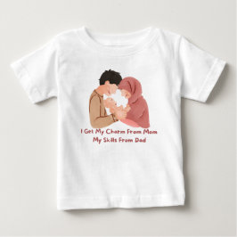 👶 "Ich bekomme meinen Charm aus der Mama, meine F Baby T-shirt