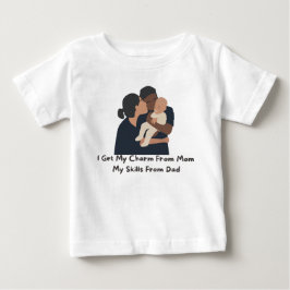 👶 "Ich bekomme meinen Charm aus der Mama, meine F Baby T-shirt
