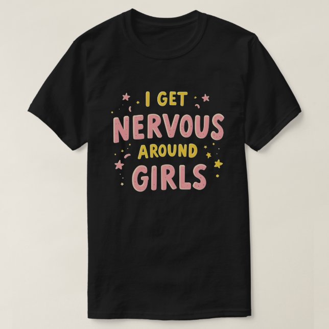Ich bekomme Nerven um Mädchen Funny Sprichwort Quo T-Shirt (Design vorne)