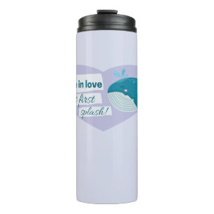 Ich belize in der Liebe beim ersten Splash niedlic Thermosbecher