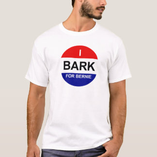 Ich belle für Bernie - der T - Shirt des